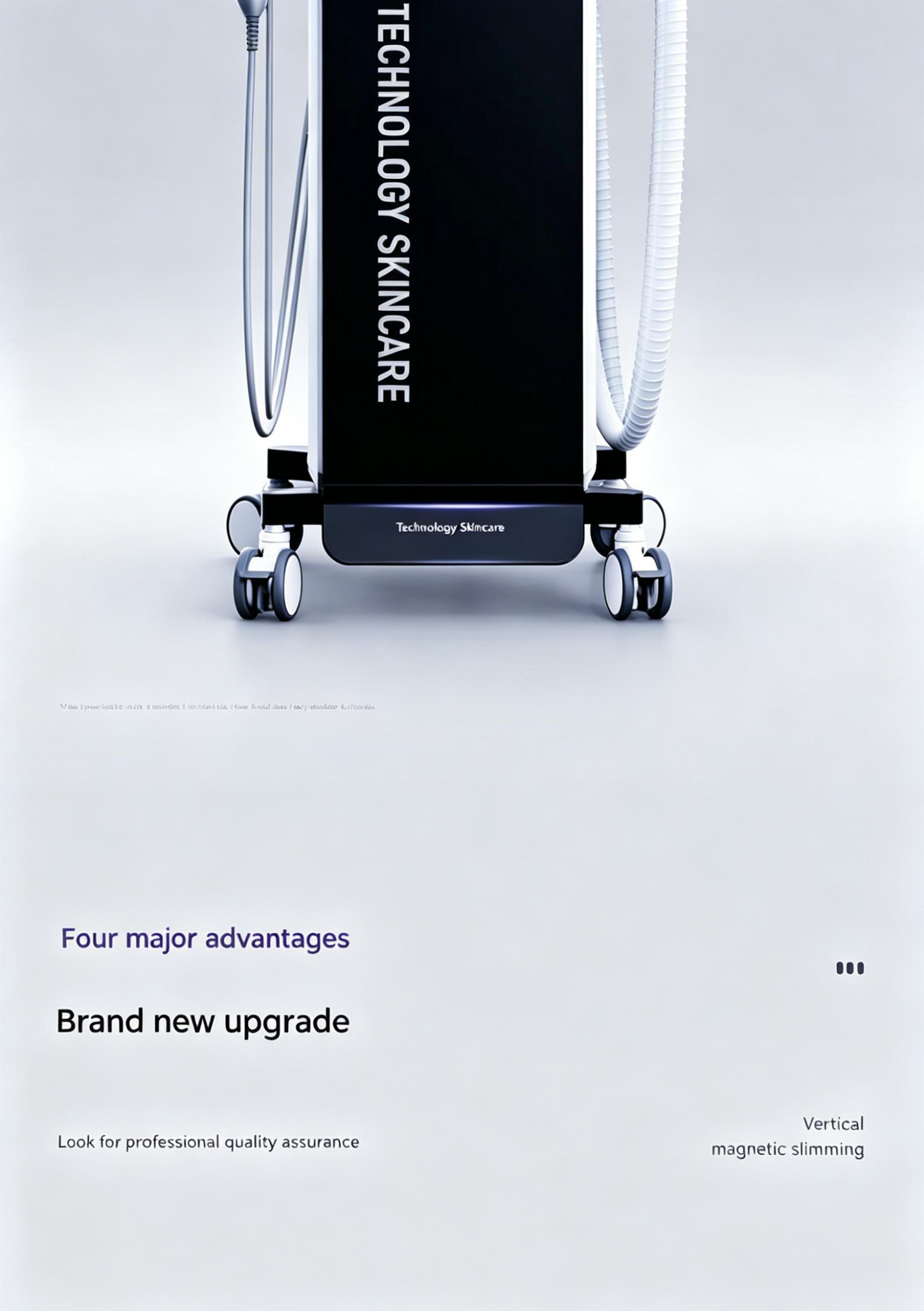 EMSnova vertical magnetic slimming with technology skincare, professional quality assurance
