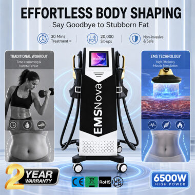 Home Salon EMS Contouring Machine Reduce Fat Build Muscle