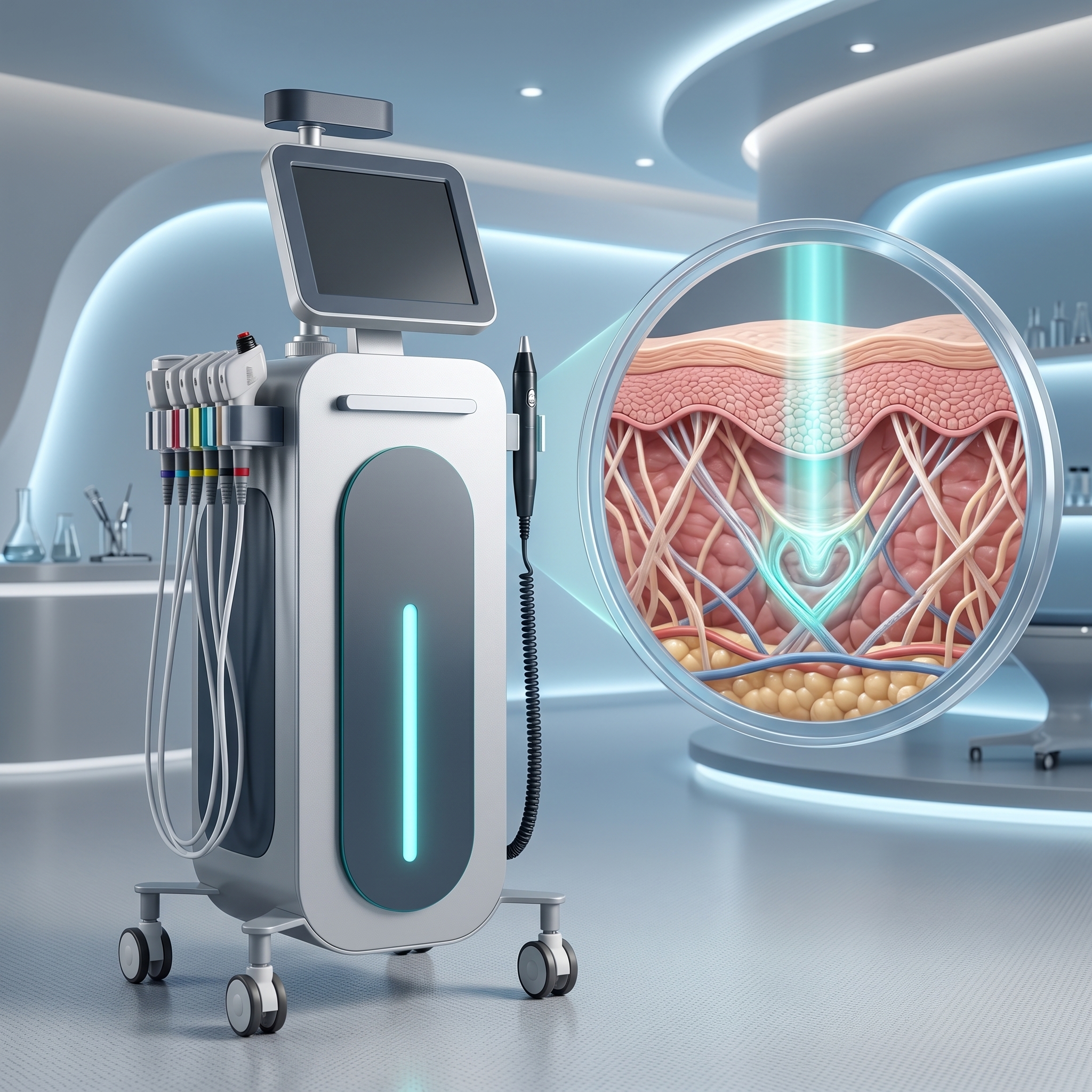 RF HIFES Facial Machine Boost Tone Reduce Wrinkles EMSnova - Image 2