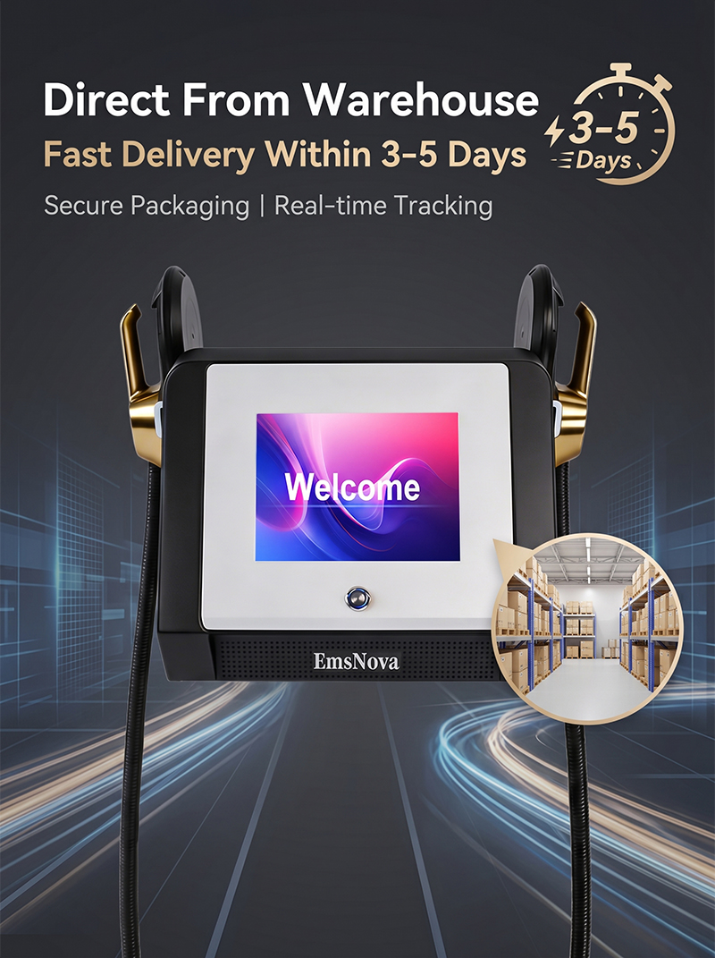 EMSnova direct from warehouse shipping: fast delivery within 3-5 days, secure packaging, real-time tracking